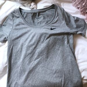 Boat neck Nike dry fit T-shirt